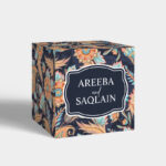 Vasari | Favor Box (zebra lines design)