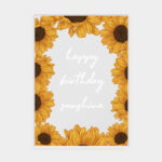 Vasari | Acrylic Happy Birthday Greeting Card