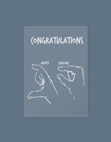 Vasari | Acrylic Congratulations Greeting Card