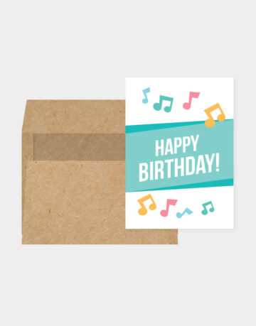 Vasari | Happy Birthday Card Music Design