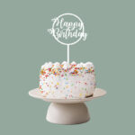 Vasari | Cake Topper (Happy Birthday)