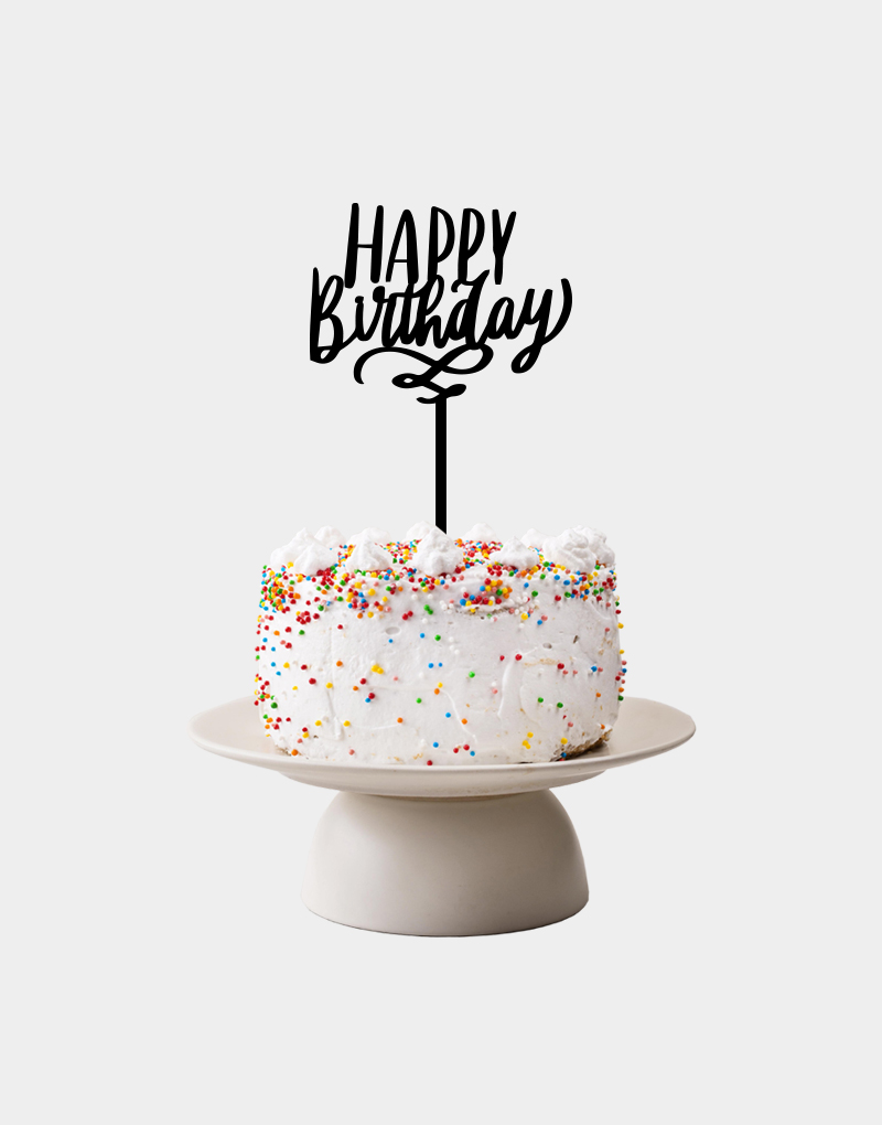 Vasari | Cake Topper Happy Birthday