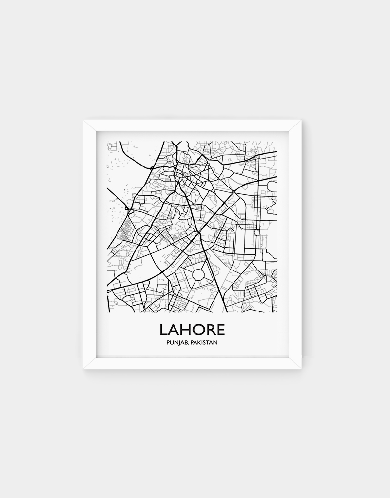 Vasari | City Map Frame