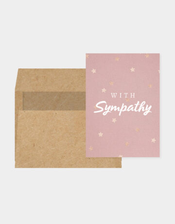 Vasari | Thank You Card Thanks Sympathy Card (sympathy)